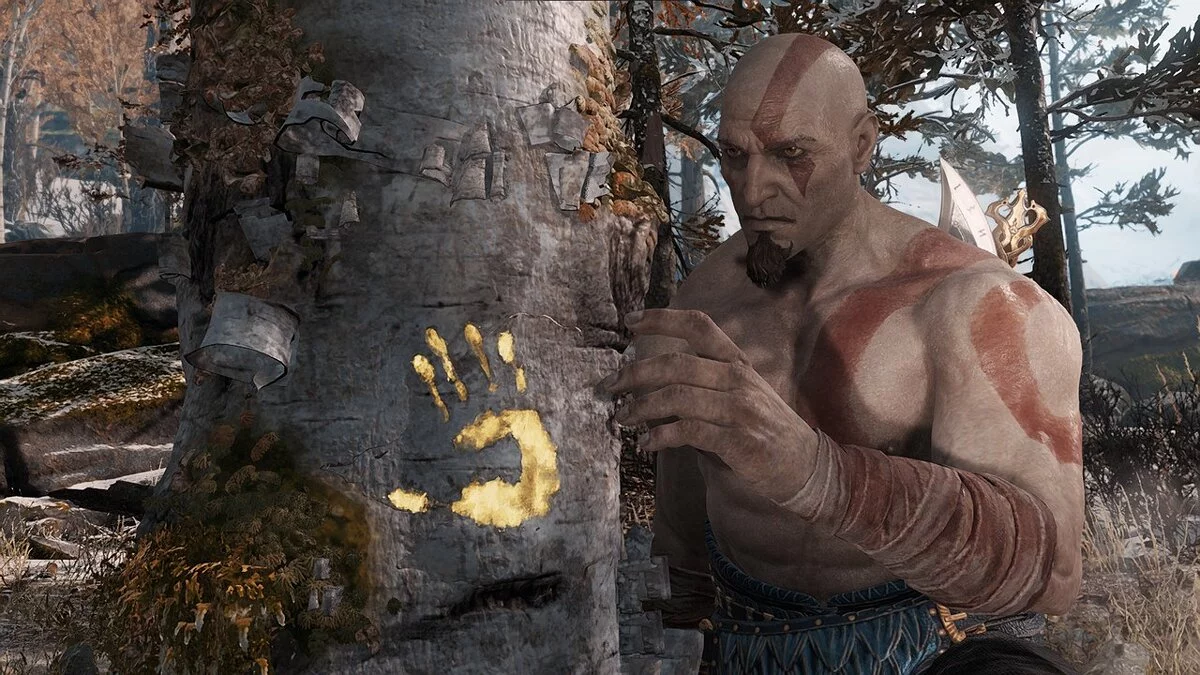 God of War — Эспаньолка Кратоса