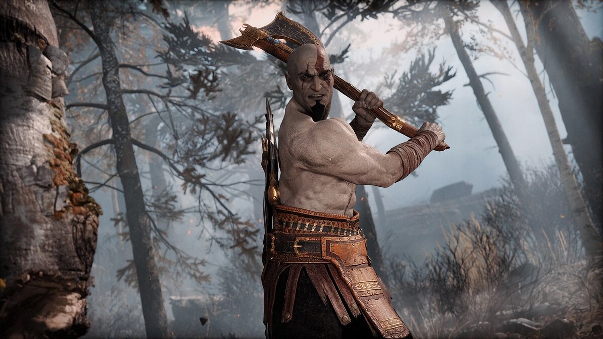 God of War — Оригинальный Кратос / Персонажи и игроки / Моды и скины