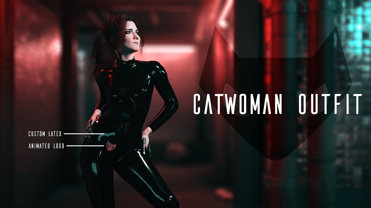 Cyberpunk 2077 — Наряд Женщины-кошки