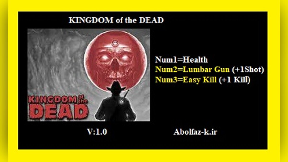 KINGDOM of the DEAD — Трейнер (+3) [1.0]