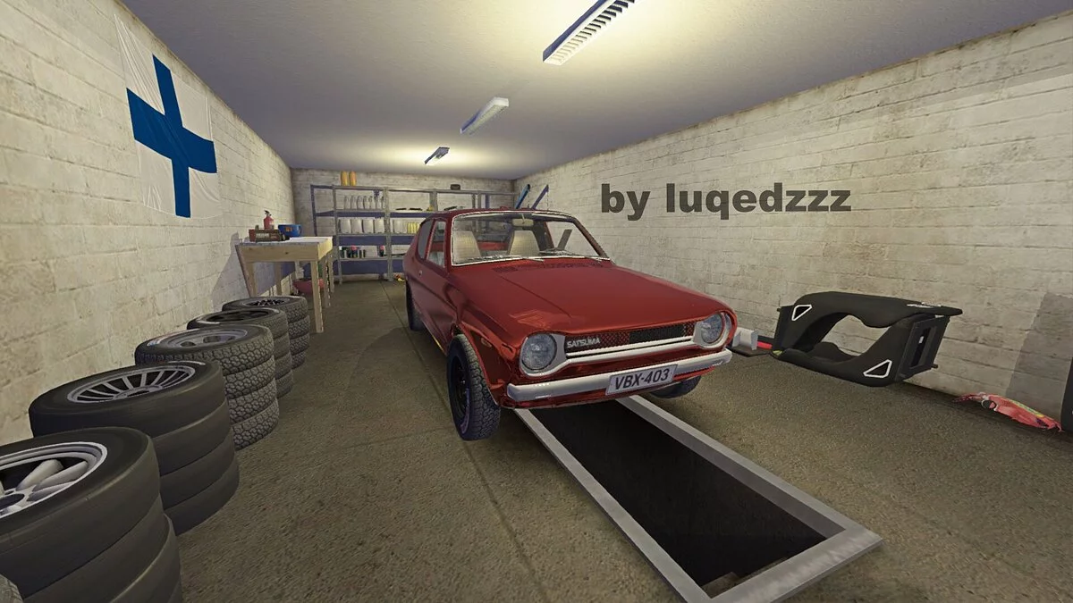 My Summer Car — Сохранение (Полностью сток, двигатель 100%, весь тюнинг в гараже, 300к марок)