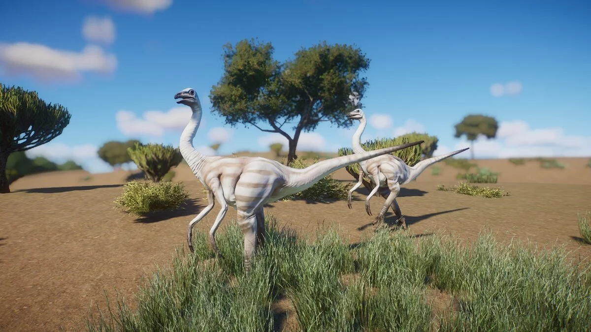 Planet Zoo — Новые виды - струтиомимус