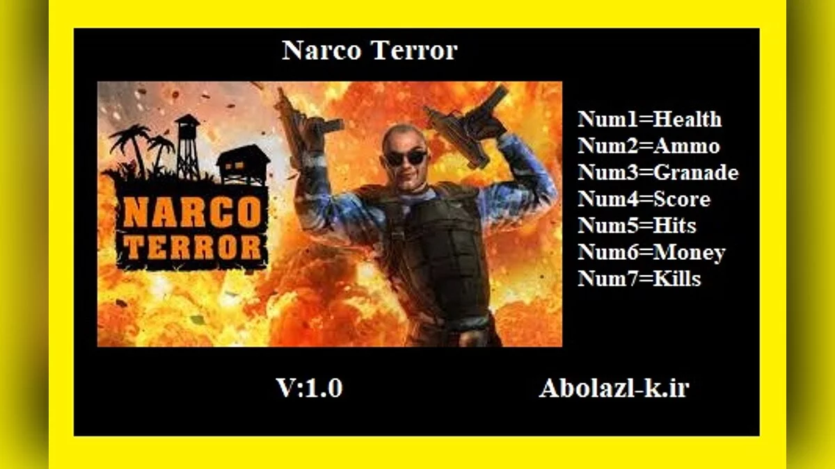 Narco Terror — Трейнер (+7) [1.0]