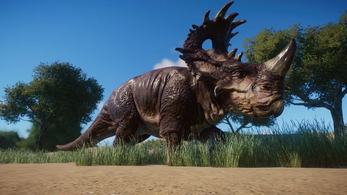 Planet Zoo — Новые виды - синоцератопс