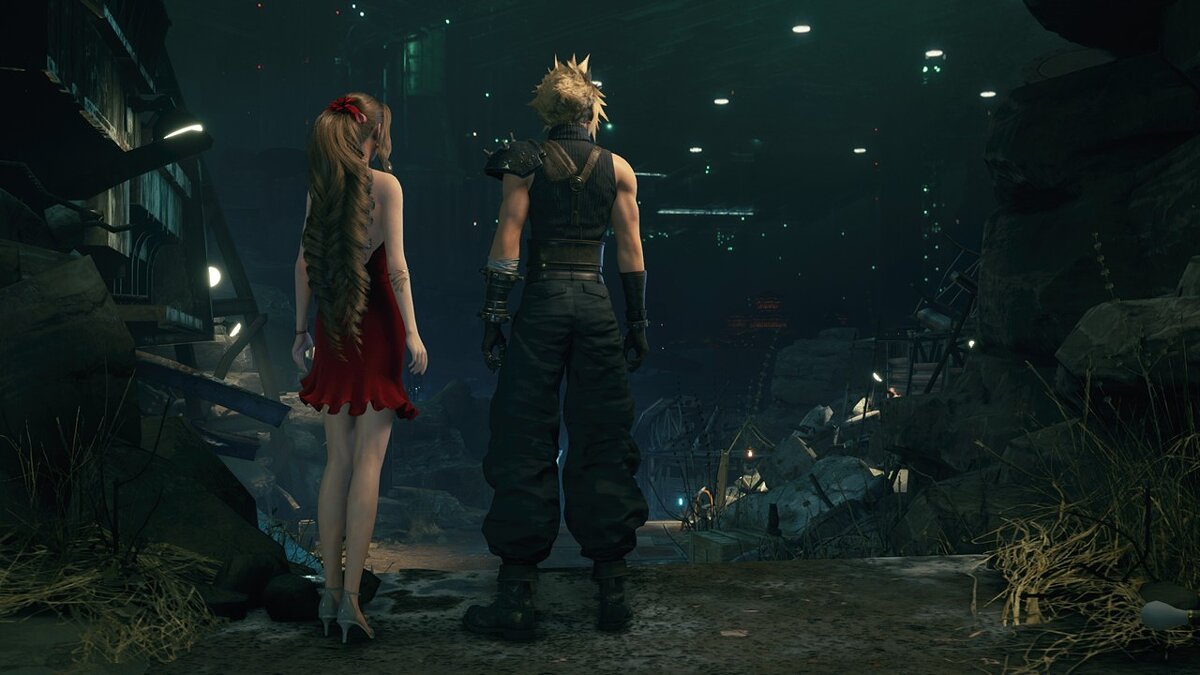 Final Fantasy VII Remake — Короткое сексуальное платье Айрис