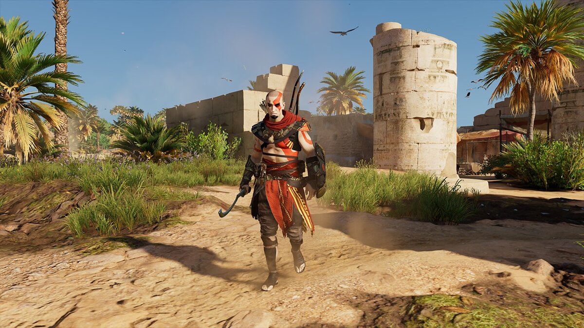 Assassin&#039;s Creed: Origins — Кратос - главный герой