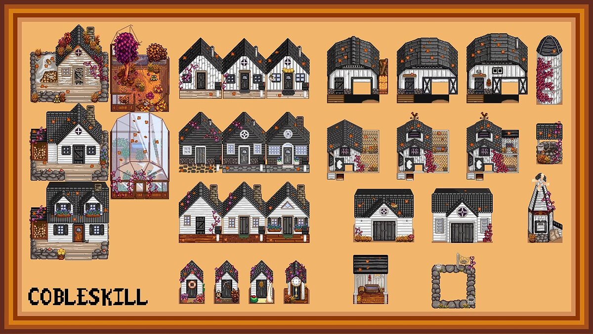 Stardew Valley — Hudson Valley Buildings - Complete Pack — Новые постройки  / Дома / Моды и скины