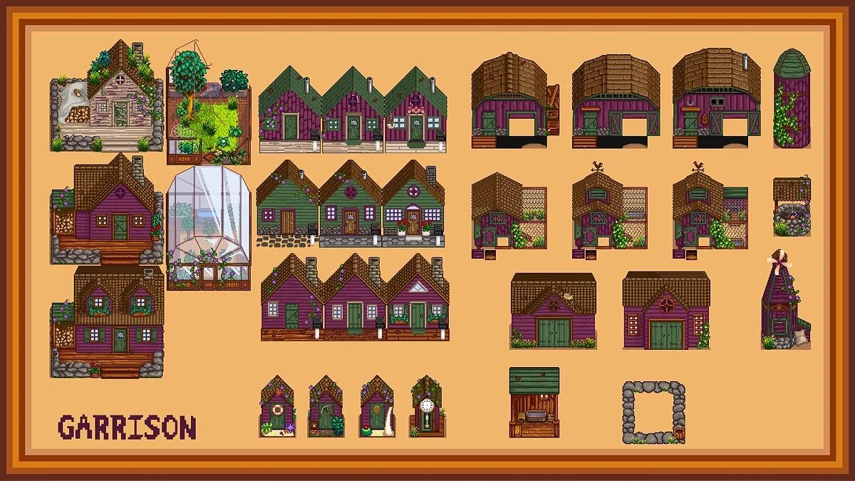 Stardew Valley — Hudson Valley Buildings - Complete Pack — Новые постройки