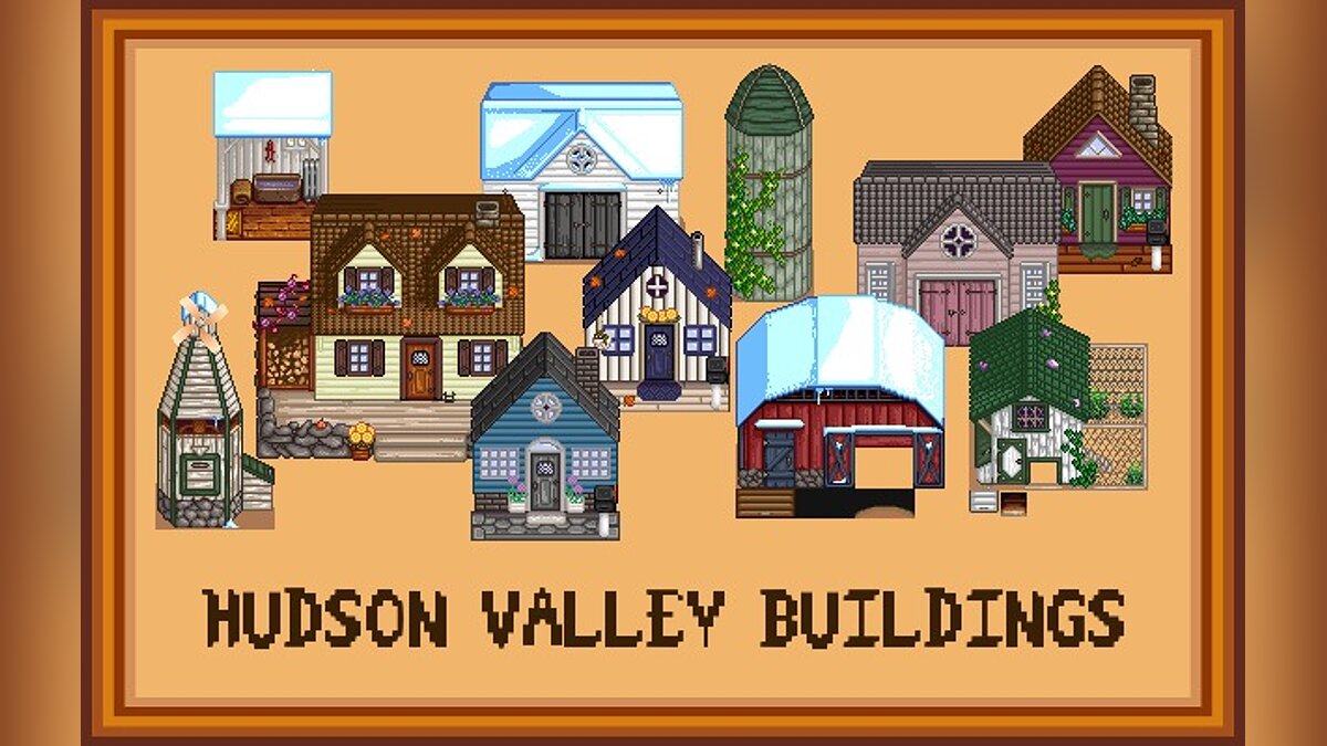 Stardew Valley — Hudson Valley Buildings - Complete Pack — Новые постройки