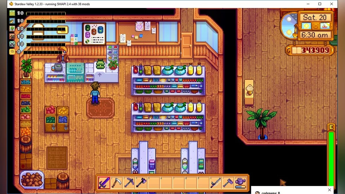 Stardew Valley — Большой рюкзак