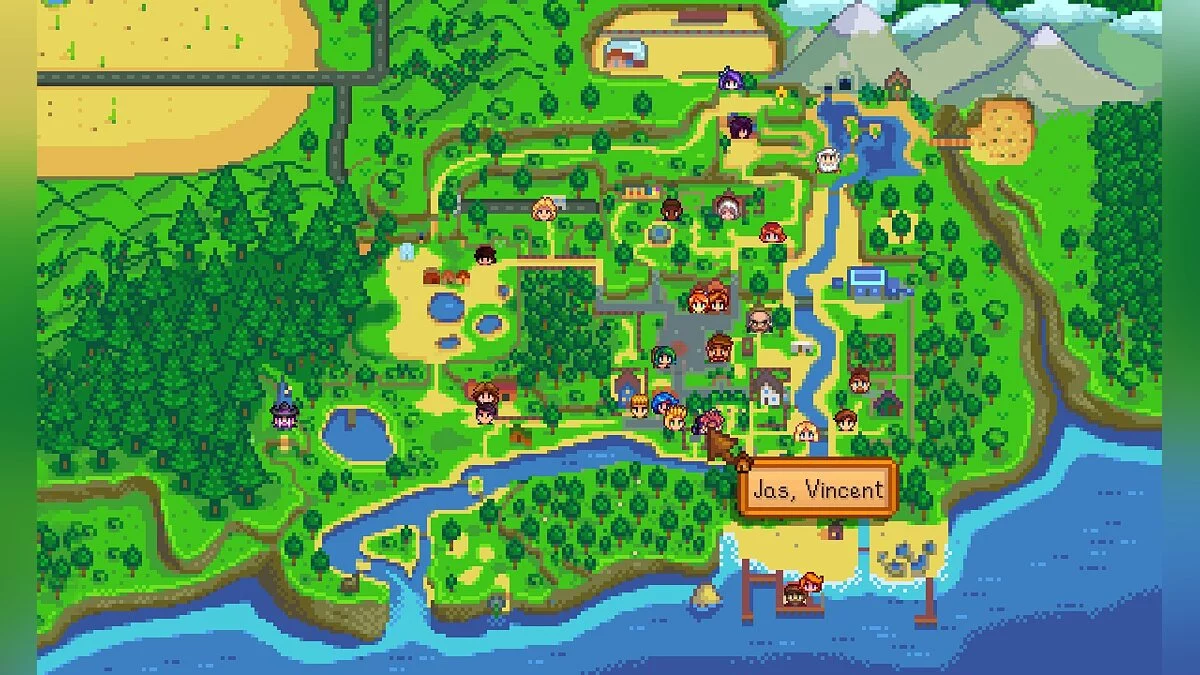 Stardew Valley — NPC Map Locations