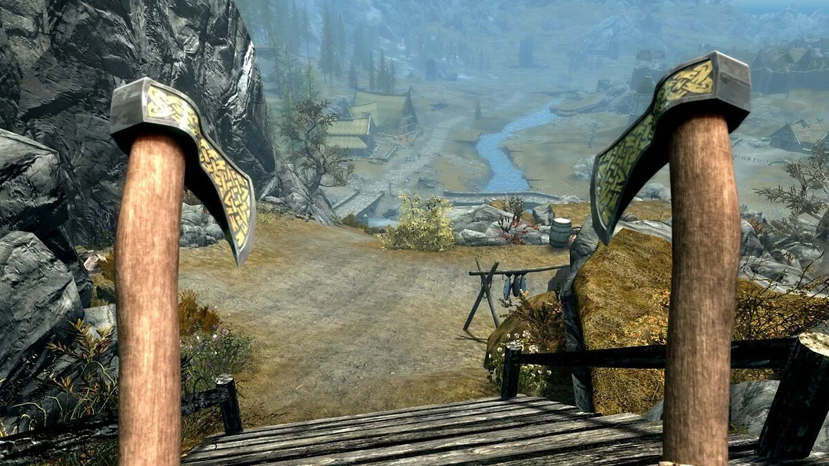 The Elder Scrolls 5: Skyrim Legendary Edition — Топор викингов