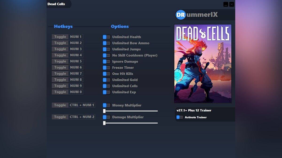 Dead Cells — Трейнер (+12) [Game Version: v27.1+]