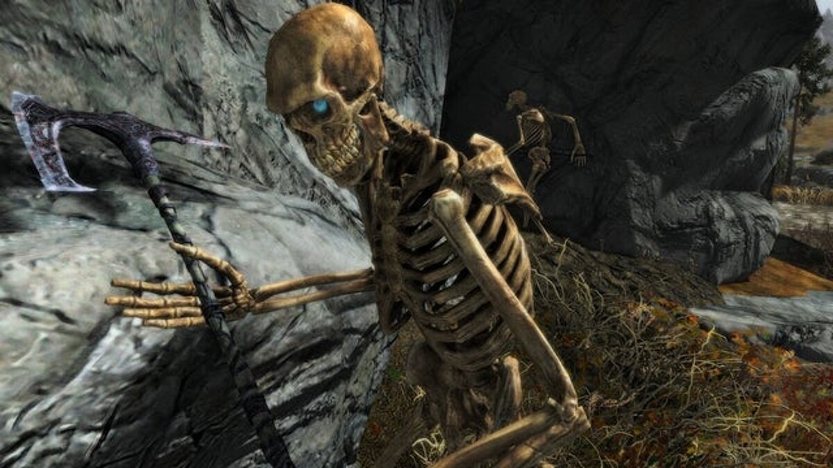 Elder Scrolls 5: Skyrim Special Edition — Новые скелеты