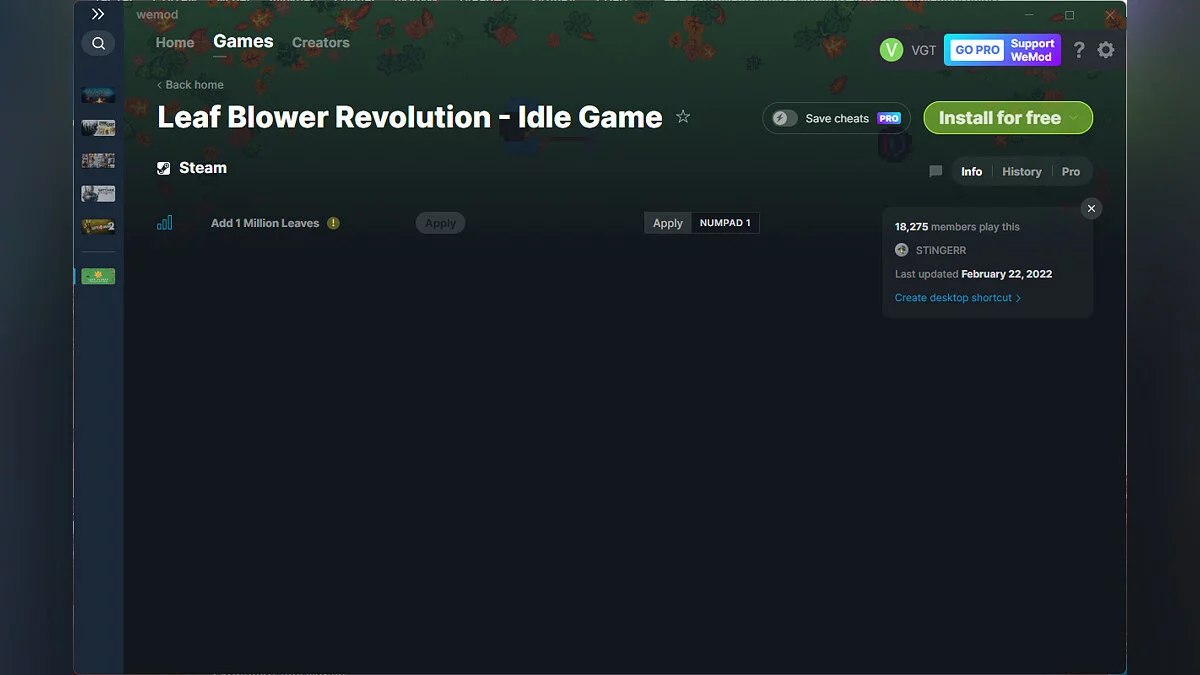 Leaf Blower Revolution — Трейнер (+1) от 22.02.2022 [WeMod]