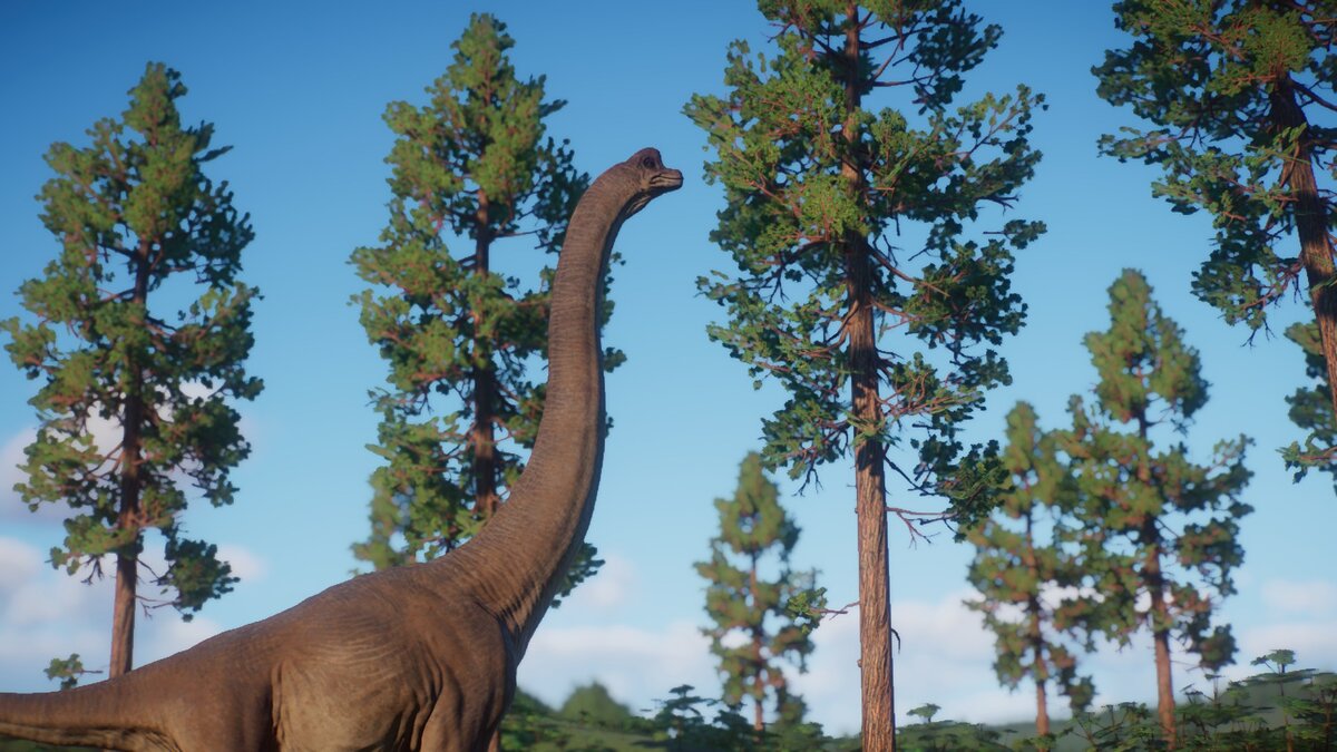 Planet Zoo — Новые виды — брахиозавры