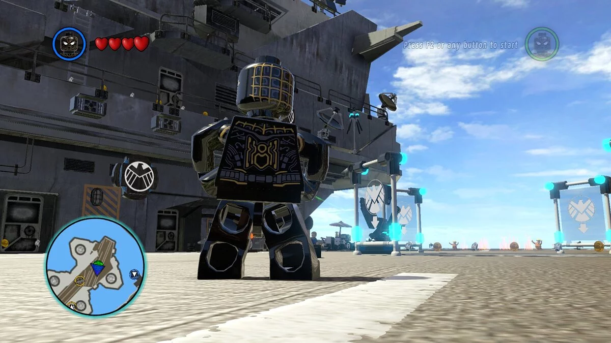 LEGO Marvel Super Heroes — Черно-золотой костюм