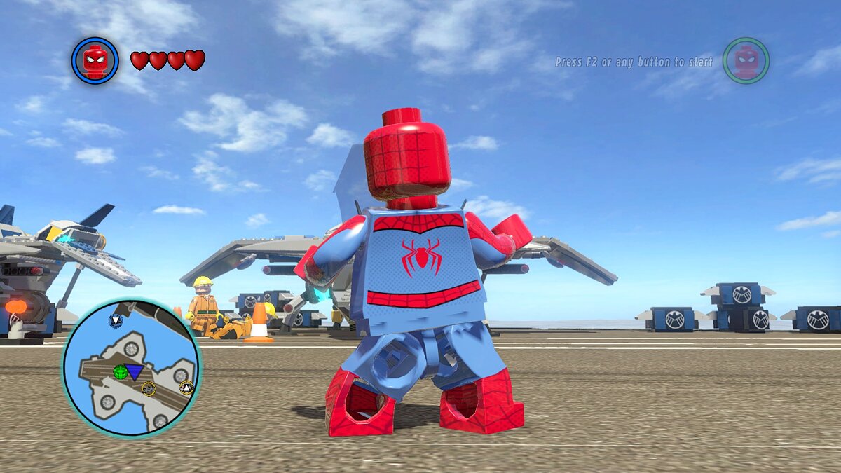 LEGO Marvel Super Heroes — Классический костюм Человека-паука / Одежда /  Предметы