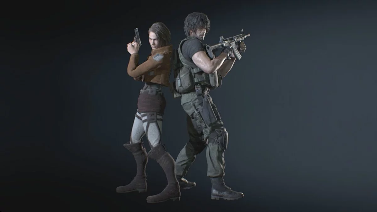 Resident Evil 3 — Костюм из аниме «Атака титанов»