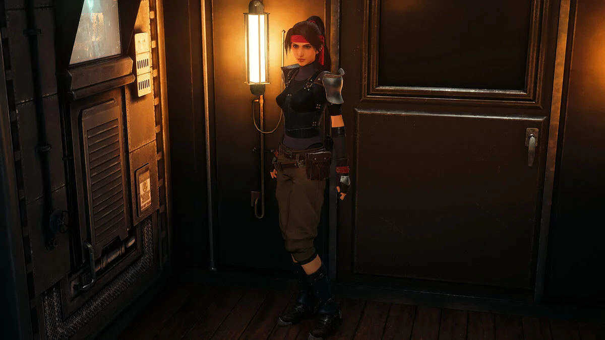 Final Fantasy VII Remake — Броня Джесси перекрашена