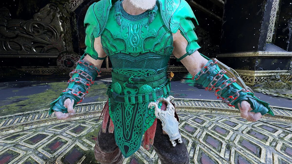 God of War — Перекраска брони Валькирии