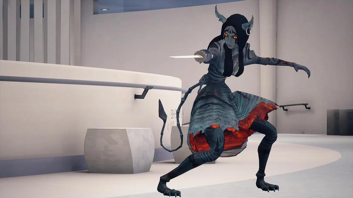 Sifu — Костюм Чешира из «Алисы: Возвращение безумия»