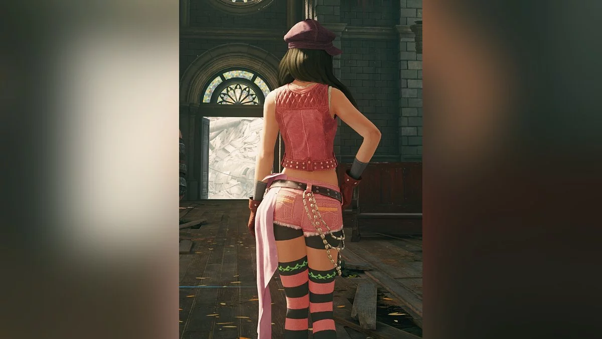 Final Fantasy VII Remake — Кайри в розовом