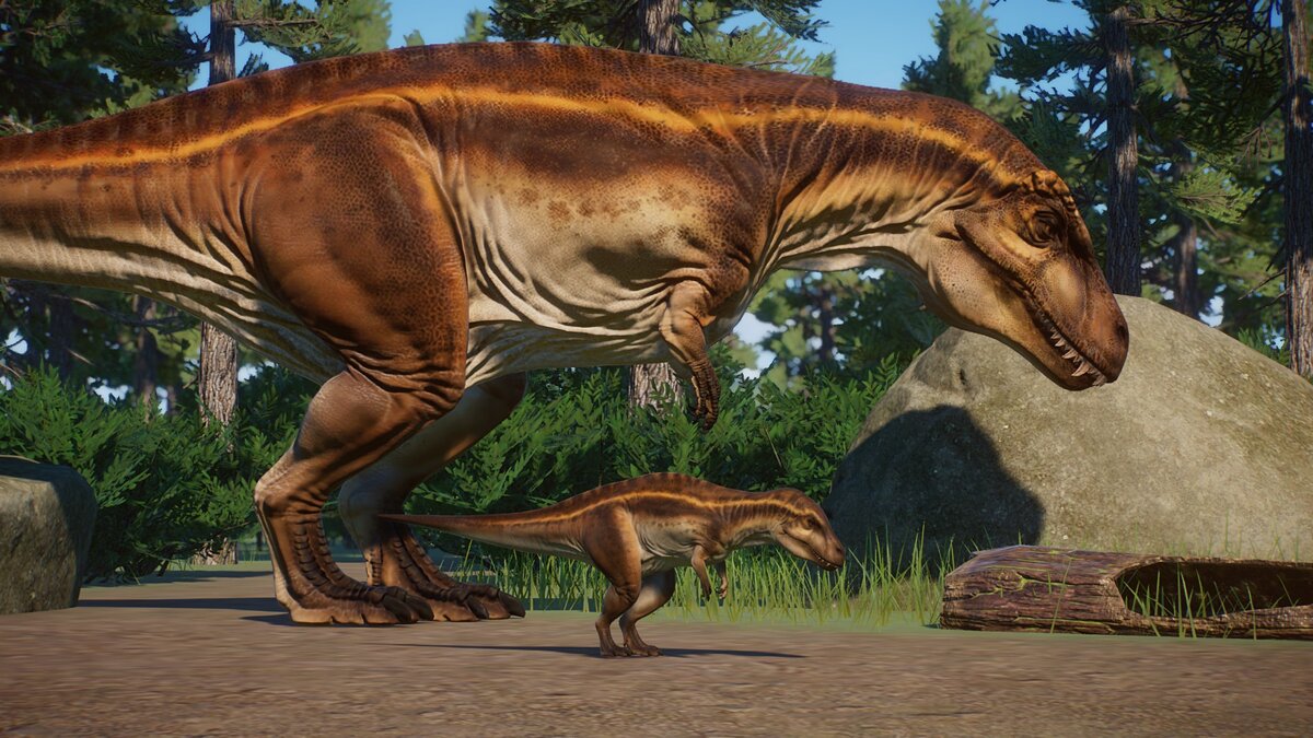 Planet Zoo — Новые виды — акрокантозавры