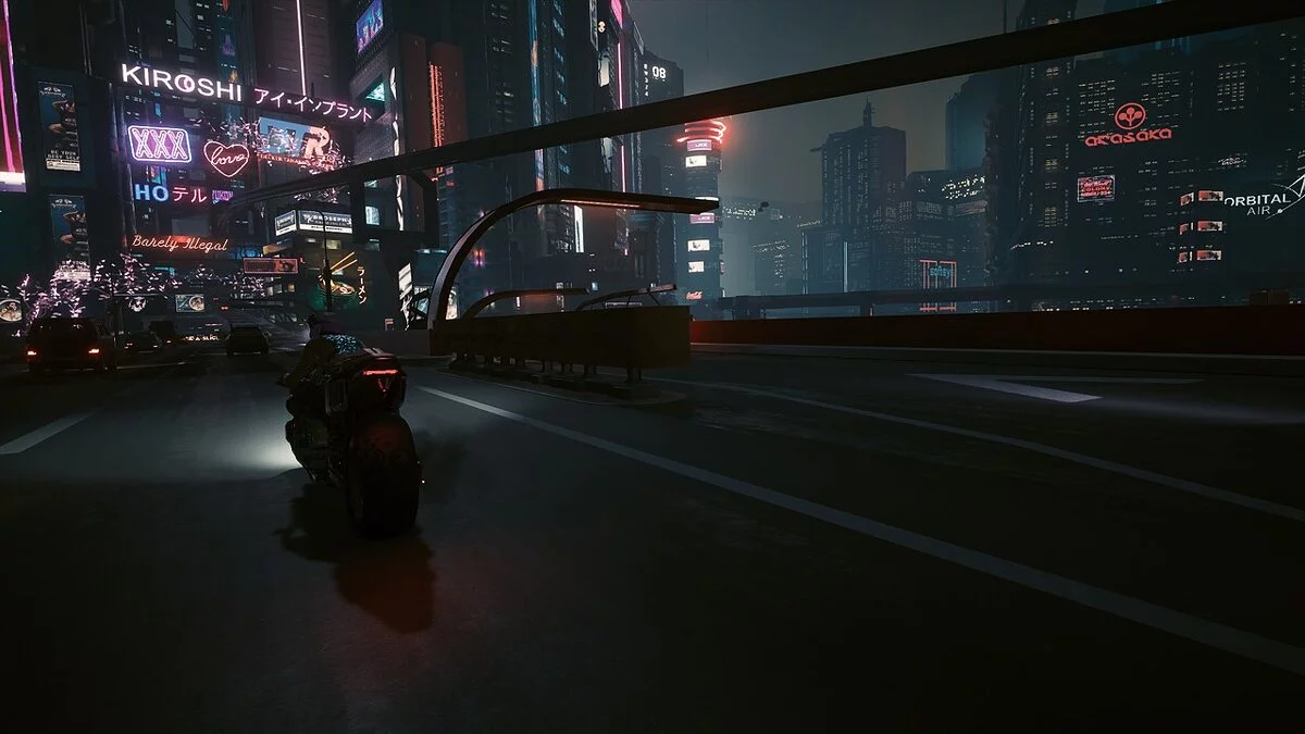 Cyberpunk 2077 — Удаление зеленоватого оттенка