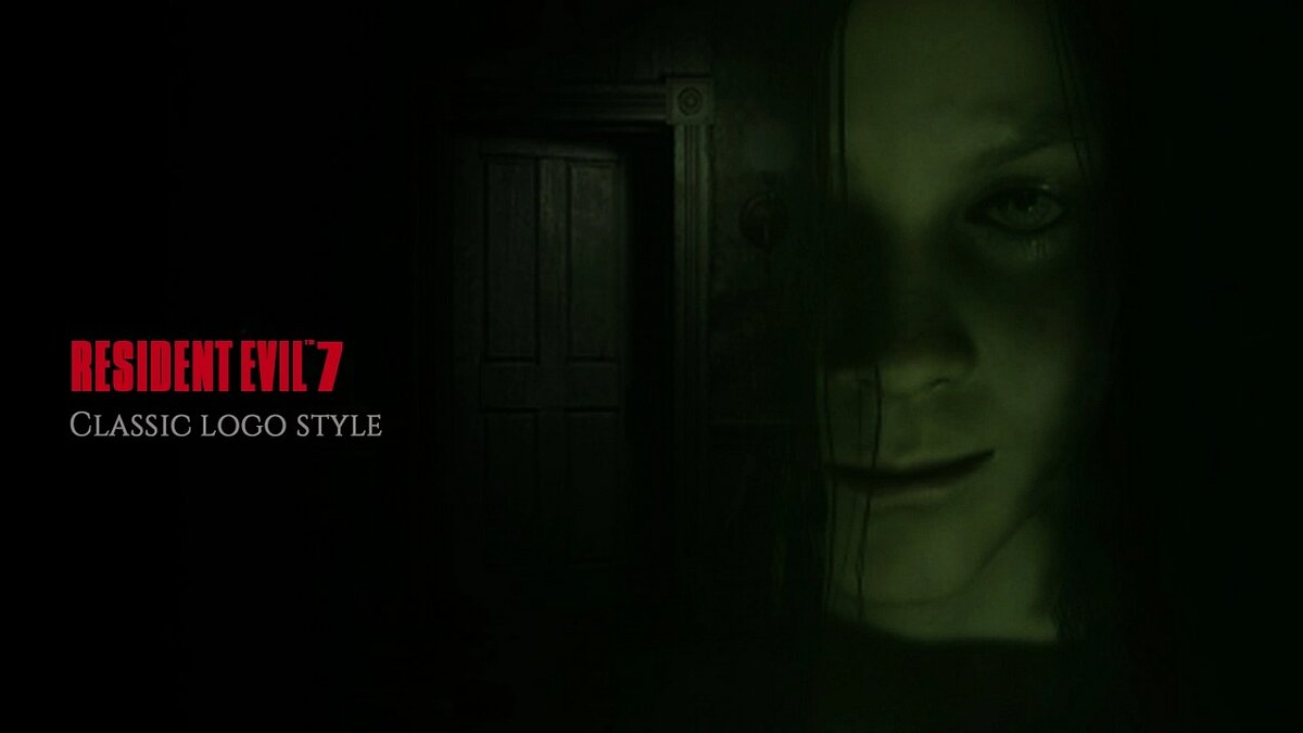 Resident Evil 7: Biohazard — Классический стиль логотипа