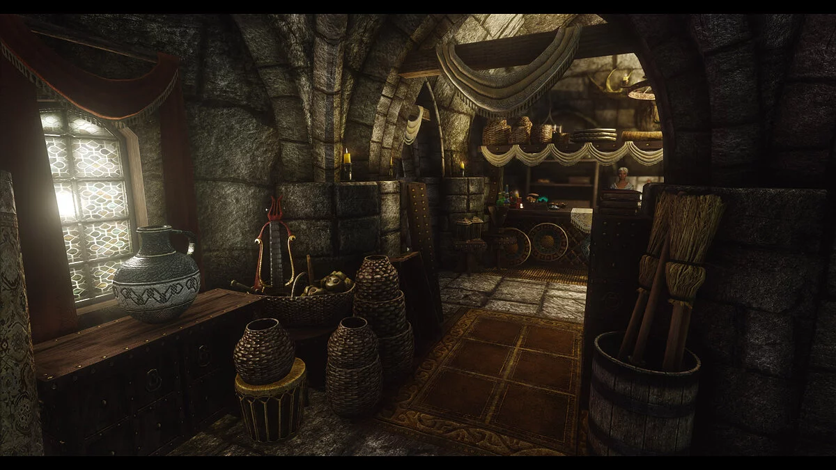 Elder Scrolls 5: Skyrim Special Edition — Улучшение интерьера «Всякой всячины»
