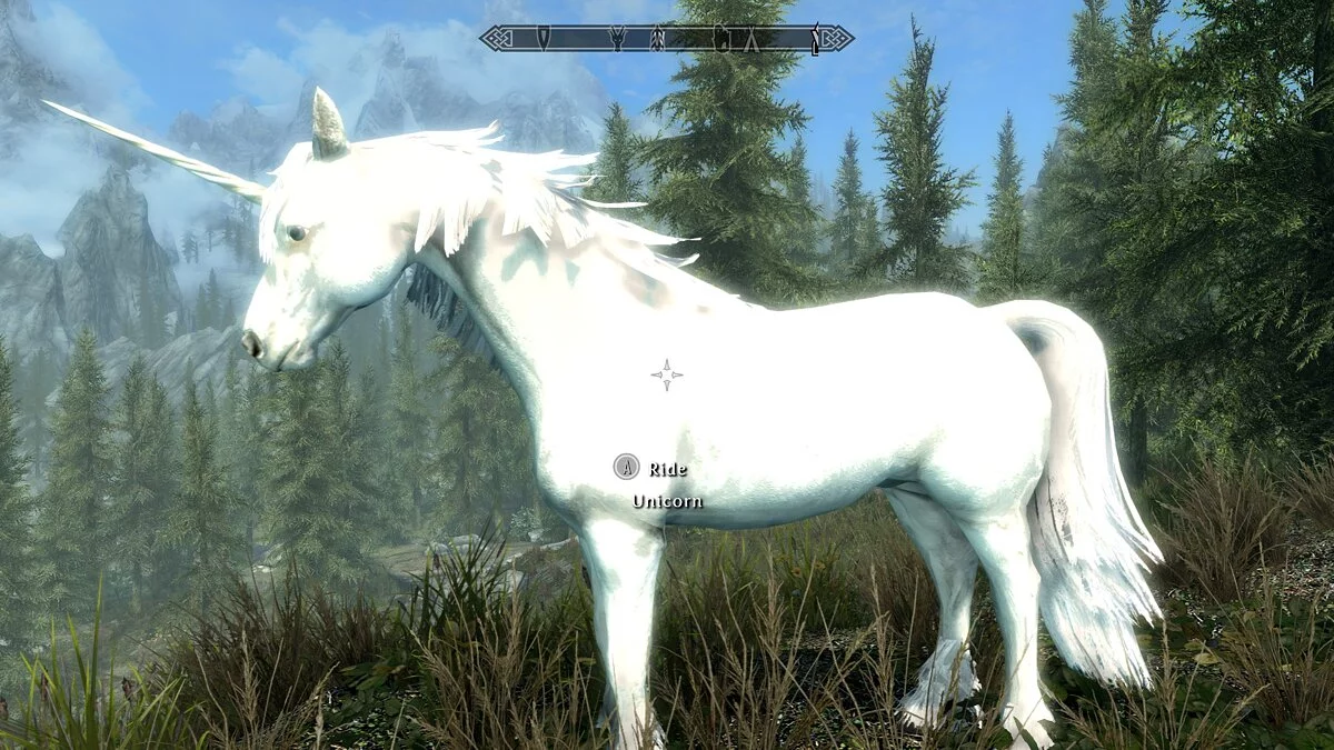 Elder Scrolls 5: Skyrim Special Edition — Единорог