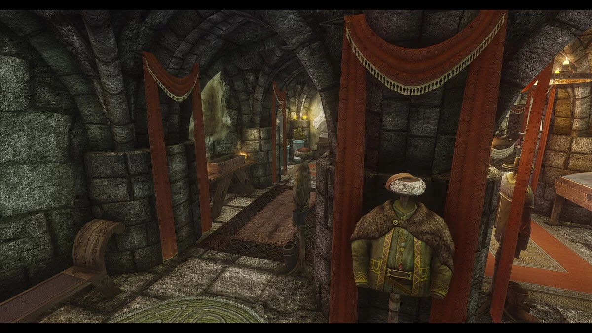 Elder Scrolls 5: Skyrim Special Edition — Улучшение интерьера «Сияющих одежд»