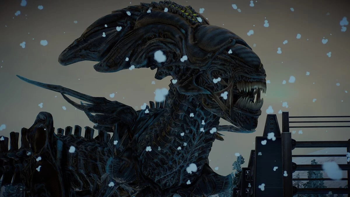 Jurassic World Evolution 2 — Королева чужих - заменитель аллозавра