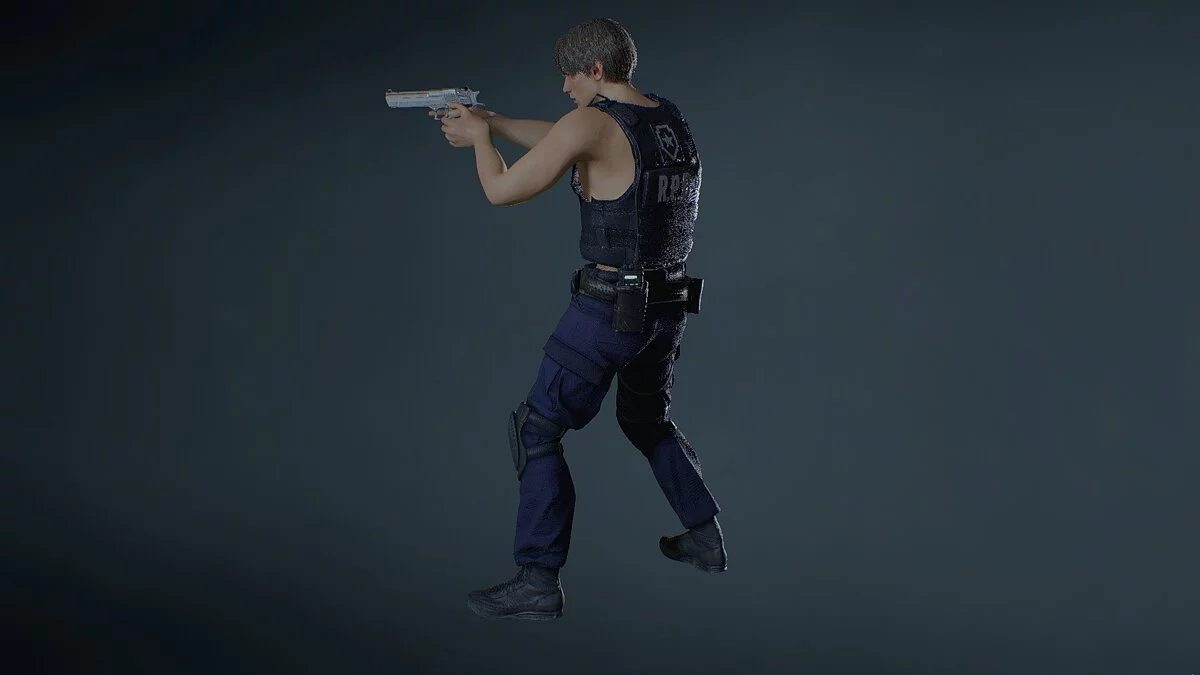 Resident Evil 2 — Костюм полицейского без рубашки под жилетом