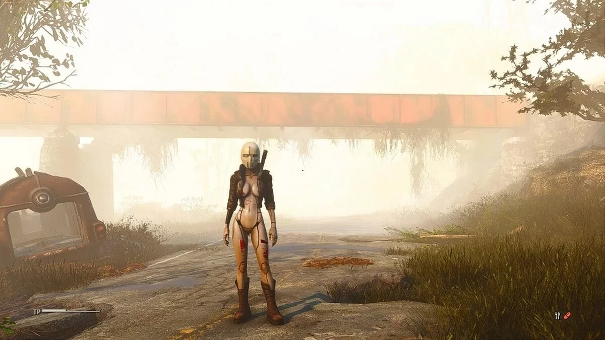 Fallout 4: Game of the Year Edition — Женское синтетическое боди-платье