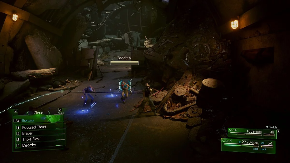 Final Fantasy VII Remake — Отдаление камеры