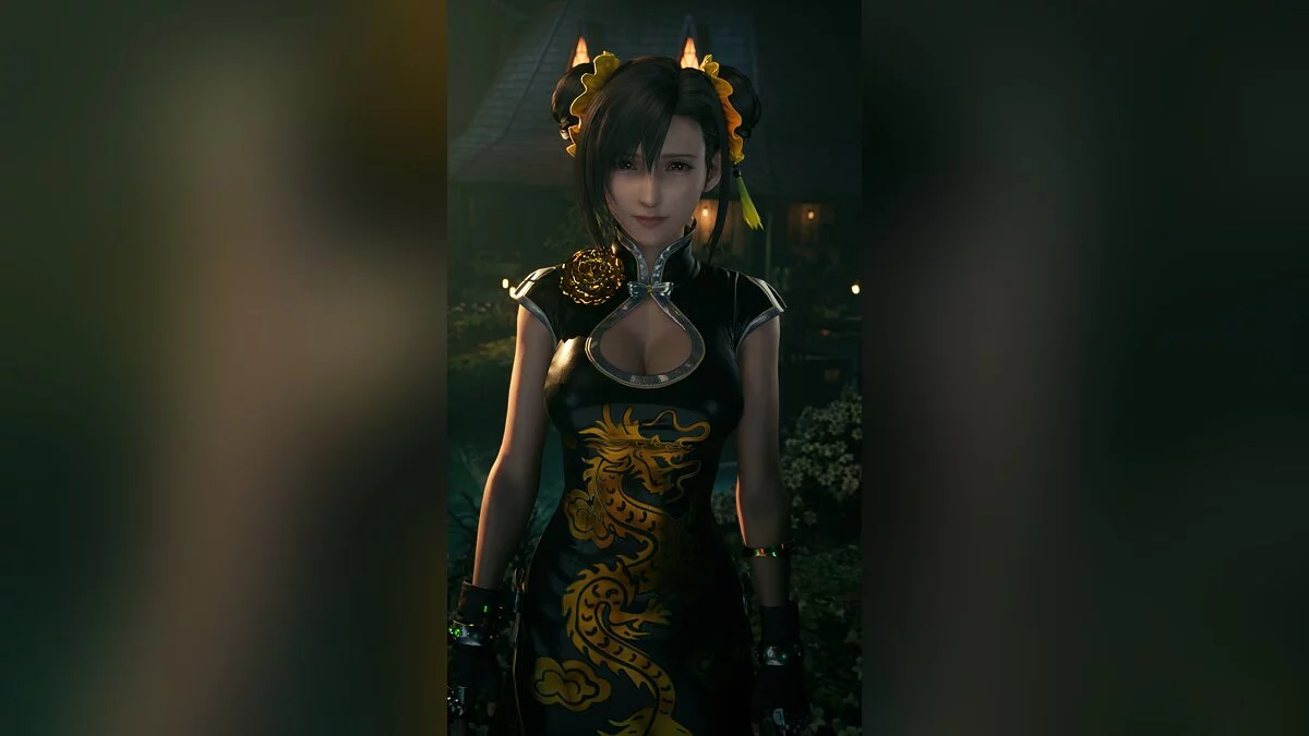 Final Fantasy VII Remake — Платье китайского дракона для Тифы