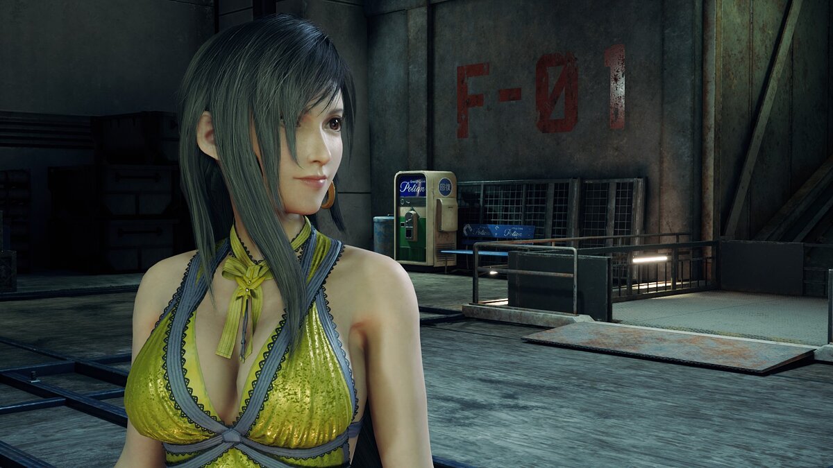 Final Fantasy VII Remake — Желтое платье Тифы