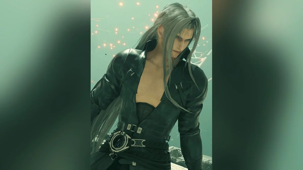 Final Fantasy VII Remake — Сефирот без наплечников