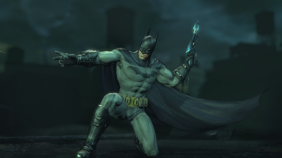 Batman: Arkham City — Бэткостюм из Arkham Asylum