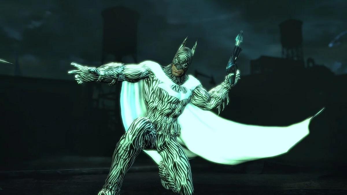 Batman: Arkham City — Костюм Бэтмена в стиле зебры
