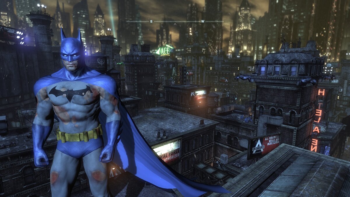 Batman: Arkham City — Поврежденные костюмы