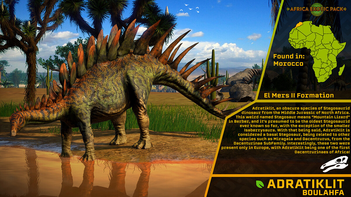 Jurassic World Evolution — Африканский экзотический набор