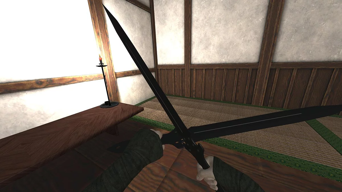 Blade and Sorcery — Железный пластинчатый нож