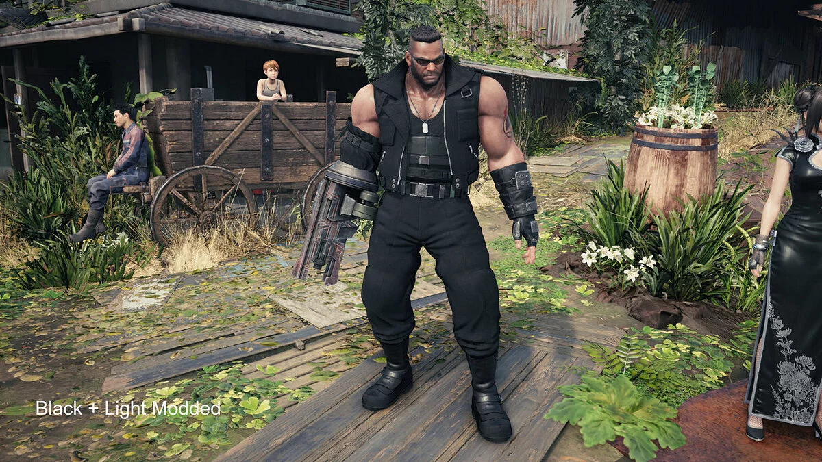 Final Fantasy VII Remake — Различные наряды для Баррета