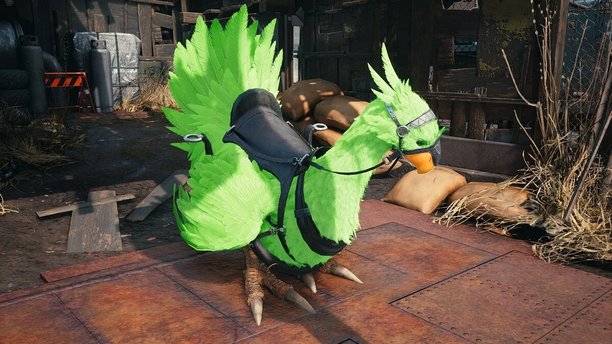 Final Fantasy VII Remake — Разные цвета для чокобо