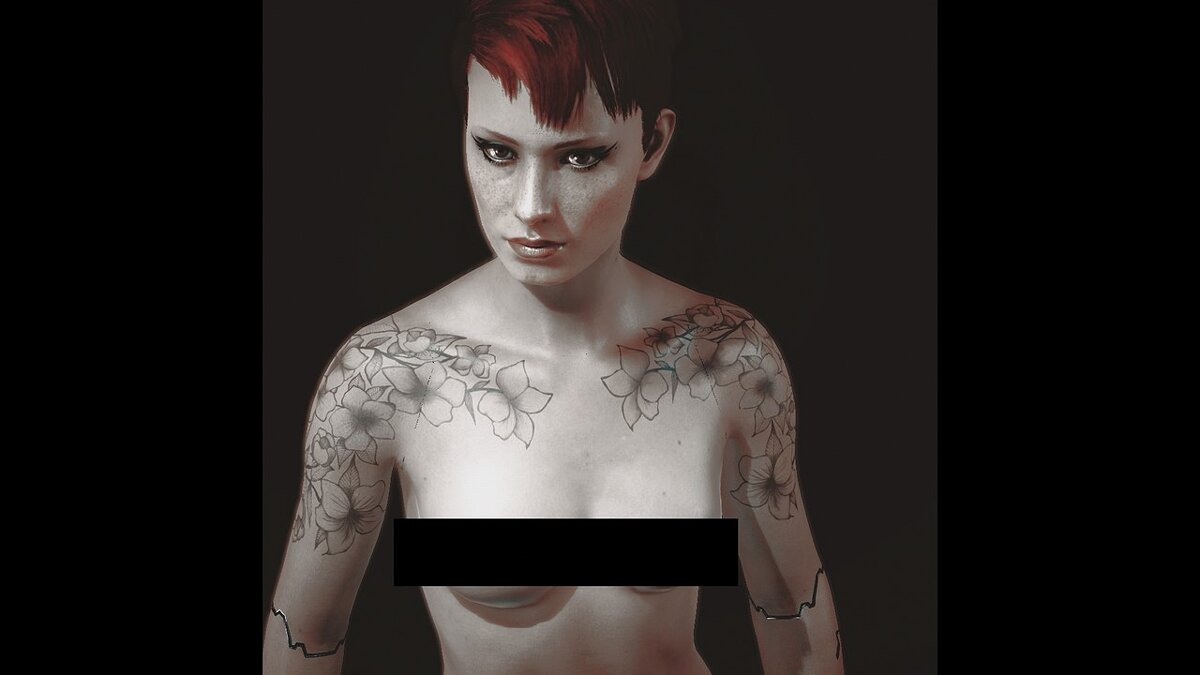 Cyberpunk 2077 — Замена татуировки на теле