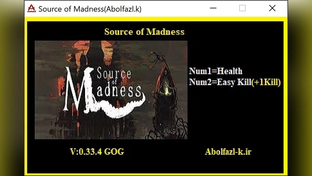 Source of Madness — Трейнер (+2) [0.33.4]