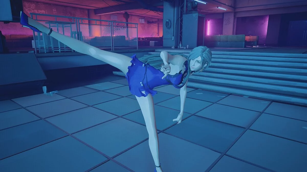 Sifu — Тифа Локхарт в фиолетовом платье